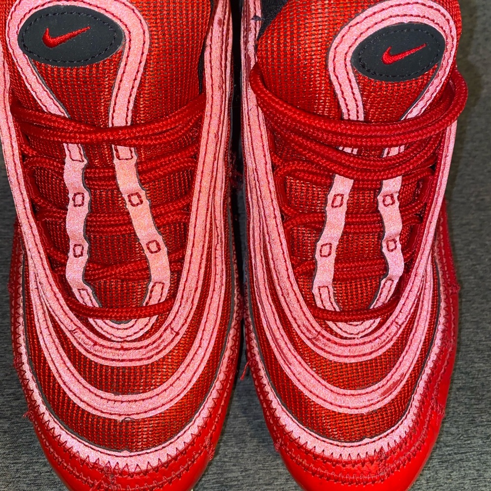 ~Pre Owned~ University Red Nike Air Max 97 Sz 6.5